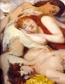 Erschöpft Maenides nach dem Tanz Romantische Sir Lawrence Alma Tadema